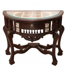 Awadh Teak Wood Console Table