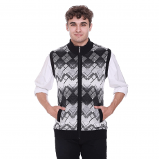  Mens V-Neck Premium Cotton Sleeveless Sweater